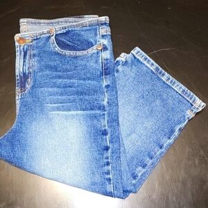 Vintage l.e.i. whiskered capri jeans Sz 11
